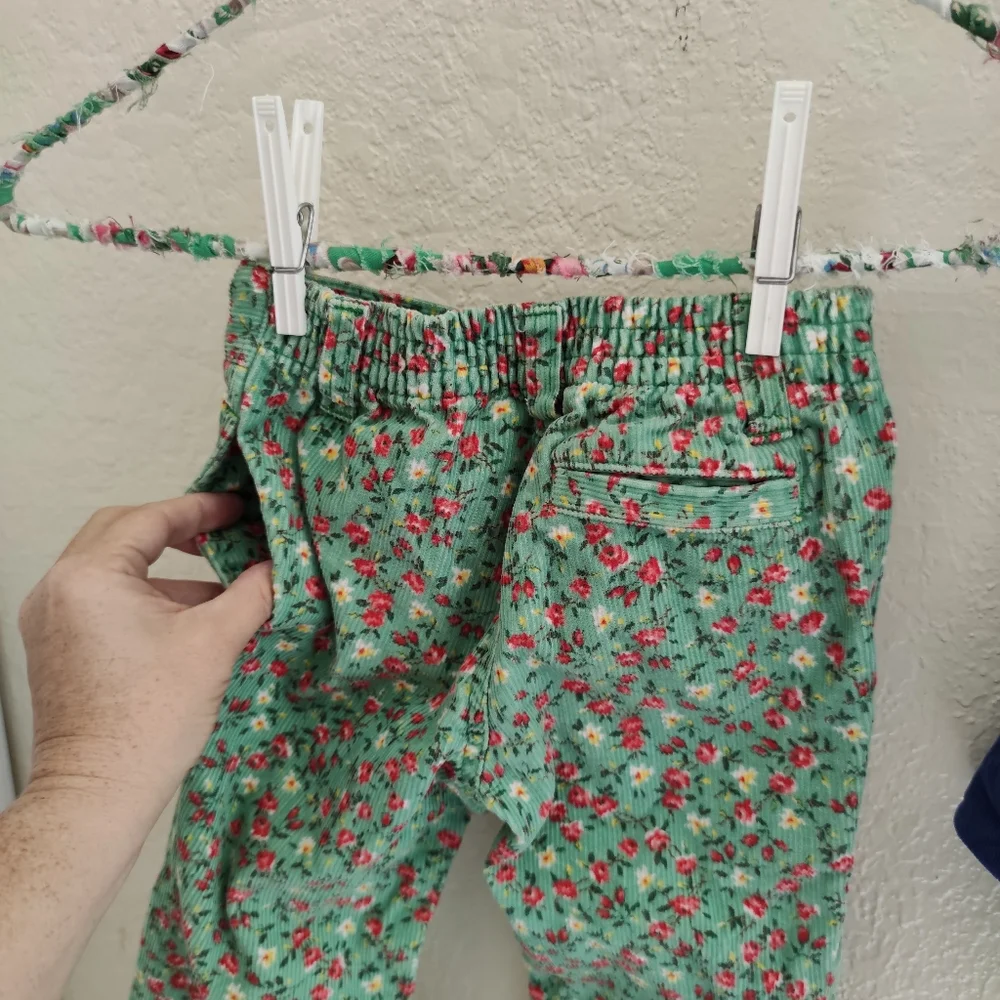 Ralph Lauren‎ 💜 Lot 2 Dress Pants Corduroy Floral